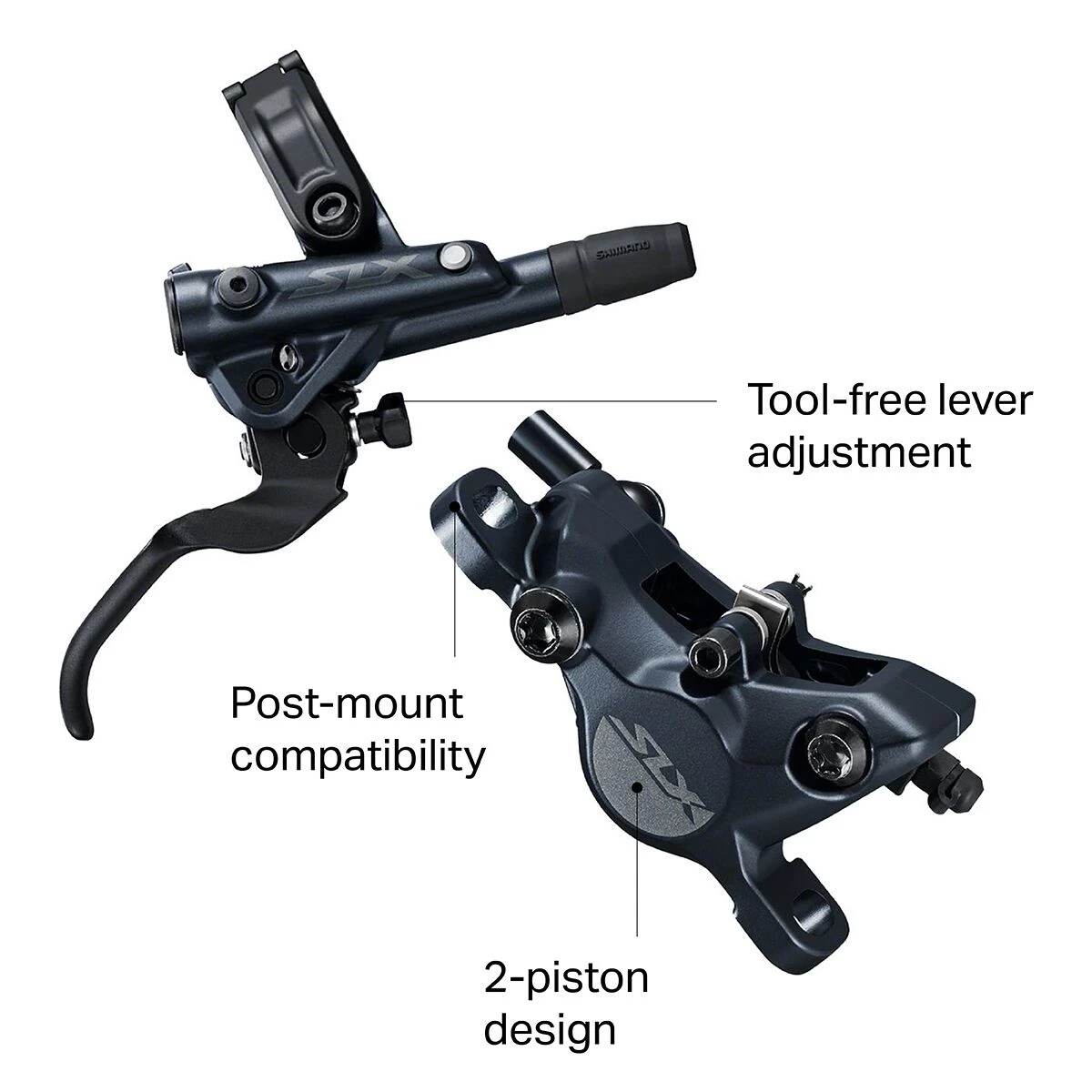 Shimano Mountain Bike Brakes SLX BL- M7100 Disc Brake - Image 3