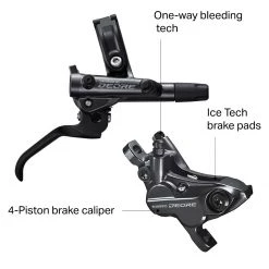 Shimano Mountain Bike Brakes Deore BR-M6120 Disc Brake