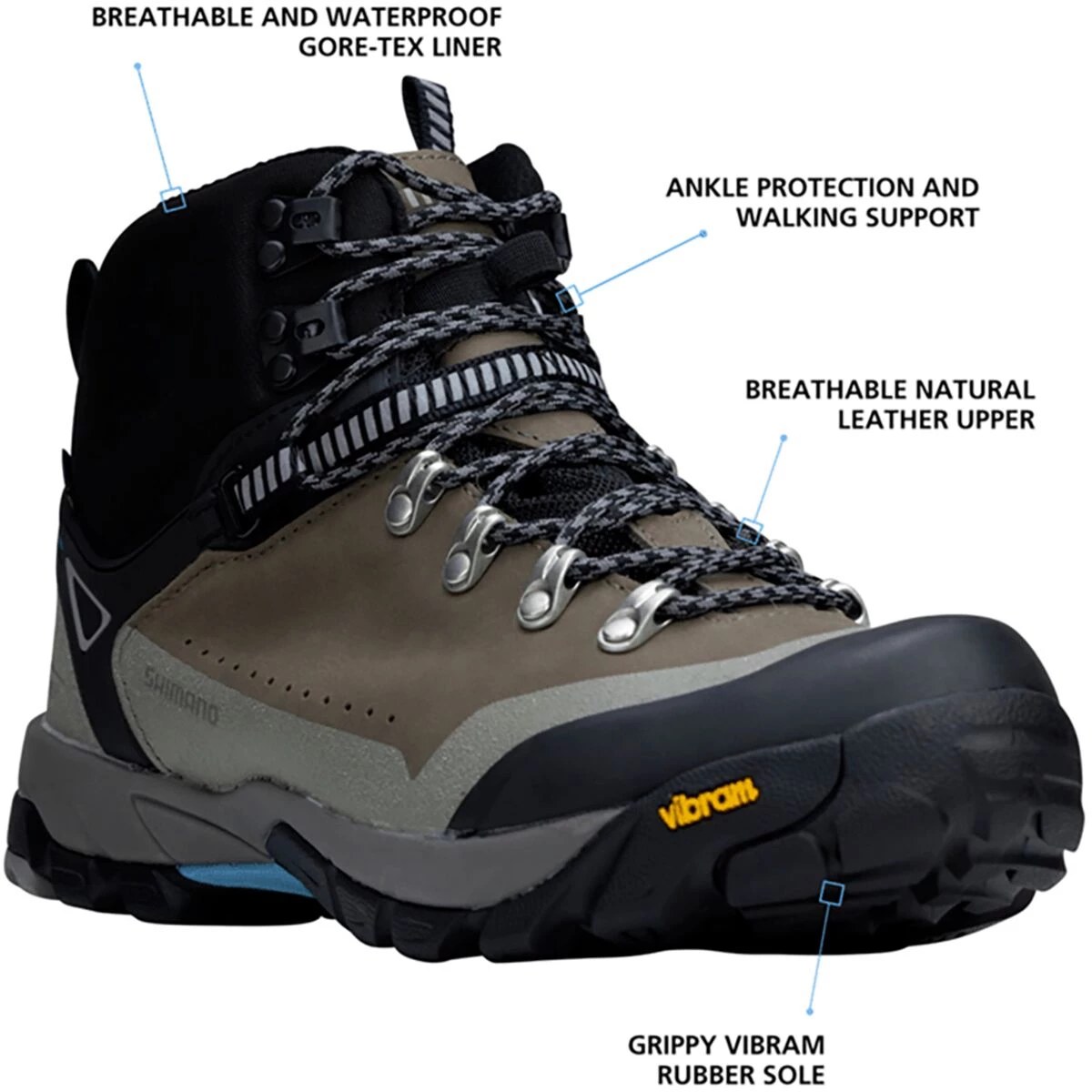 Shimano Men's Mountain Bike Shoes XM9 Cycling Shoe - Men's - Image 2