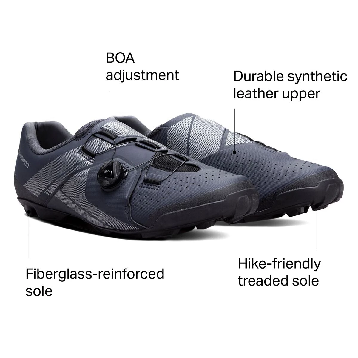 Shimano Men's Mountain Bike Shoes XC3 Mountain Bike Shoe - Men's - Image 8