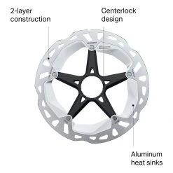 Shimano Mountain Brake Small Parts XT RT-MT800 Centerlock Disc Rotor